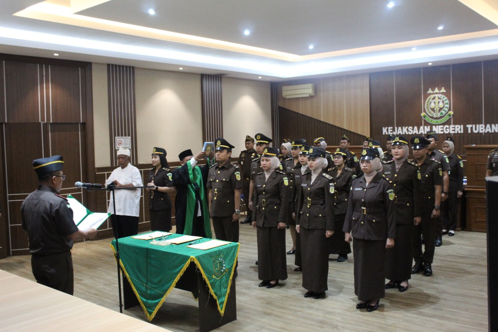 Generasi Baru Adhyaksa, Kejari Tuban Laksanakan Pelantikan PNS Baru Tahun 2026