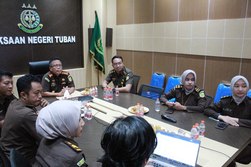 Kejari Tuban Ikuti Musyawarah Perencanaan Pembangunan Kejaksaan RI Tahun 2026 Secara Virtual
