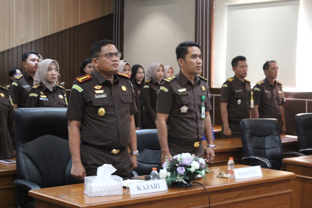 Kejari Tuban Ikuti Rakernis Capaian Kinerja Semester I Kejaksaan RI Tahun 2026